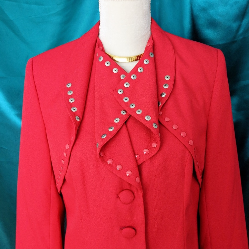 80s Style Power Suit Blazer
